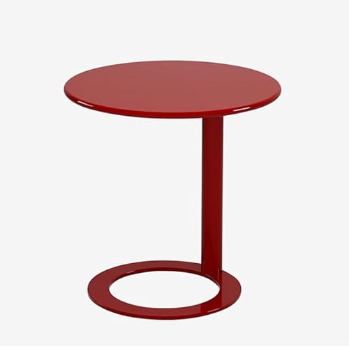 DGDHHSFJDJ C-förmiger Beistelltisch für Sofa, moderner runder Kneipentisch, einfache Montage, mit Sockel, geeignet für kleine Räume DGDHHSFJDJ C-förmiger Beistelltisch für Sofa, moderner runder Kneipentisch, einfache Montage, mit Sockel, geeignet für kleine Räume von DGDHHSFJDJ