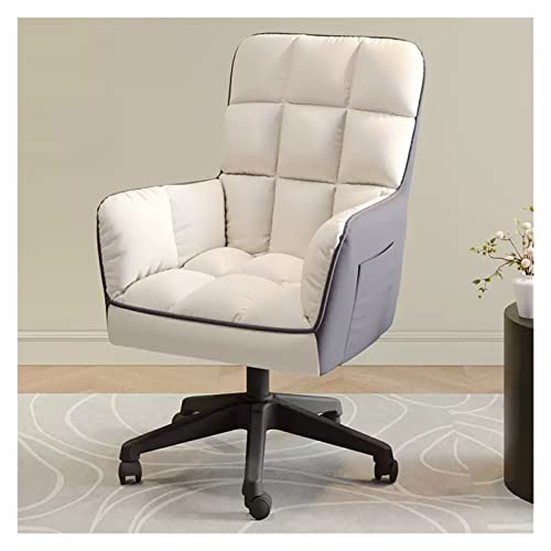 DGDHHSFJDJ Chefsessel aus Plüschstoff, verstellbares Design mit hoher Rückenlehne und Rädern, bequemer Drehsitz für Büro/Wohnzimmer DGDHHSFJDJ Chefsessel aus Plüschstoff, verstellbares Design mit hoher Rückenlehne und Rädern, bequemer Drehsitz für Büro/Wohnzimmer von DGDHHSFJDJ