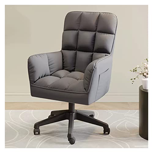 DGDHHSFJDJ Chefsessel aus Plüschstoff, verstellbares Design mit hoher Rückenlehne und Rädern, bequemer Drehsitz für Büro/Wohnzimmer DGDHHSFJDJ Chefsessel aus Plüschstoff, verstellbares Design mit hoher Rückenlehne und Rädern, bequemer Drehsitz für Büro/Wohnzimmer von DGDHHSFJDJ