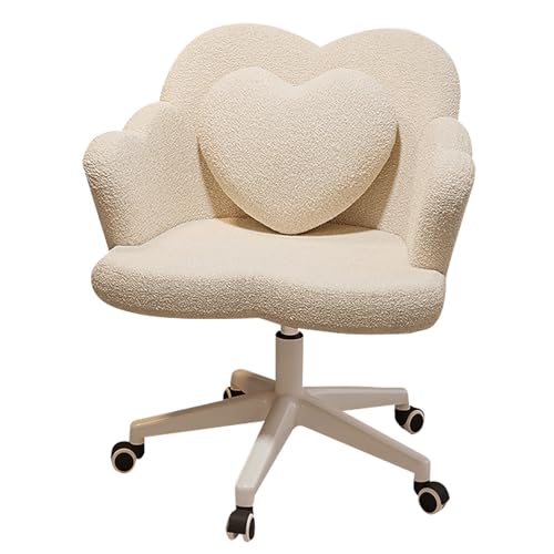 DGDHHSFJDJ Computer-Schreibtischstuhl mit niedriger Rückenlehne und Rollen – höhenverstellbar mit 360°-Drehung, bequemer Arbeitsstuhl für Zuhause/Schlafzimmer DGDHHSFJDJ Computer-Schreibtischstuhl mit niedriger Rückenlehne und Rollen – höhenverstellbar mit 360°-Drehung, bequemer Arbeitsstuhl für Zuhause/Schlafzimmer von DGDHHSFJDJ