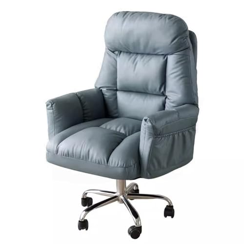 DGDHHSFJDJ Ergonomische Bürostühle, Liegestuhl, Lazy Sofa, Gaming-Studienstuhl für Schlafzimmer, Rückenlehne zu Hause, Verstellbarer Schreibtischsitz für Wohnzimmer von DGDHHSFJDJ