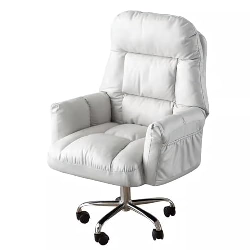 DGDHHSFJDJ Ergonomische Bürostühle, Liegestuhl, Lazy Sofa, Gaming-Studienstuhl für Schlafzimmer, Rückenlehne zu Hause, Verstellbarer Schreibtischsitz für Wohnzimmer von DGDHHSFJDJ