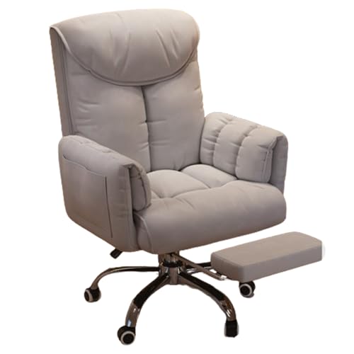 DGDHHSFJDJ Ergonomische Bürostühle Lazy Sofa für Schlafzimmer, Home-Office-Schreibtisch Computerstuhl Rückenlehne Verstellbarer Sitz für Wohnzimmer von DGDHHSFJDJ