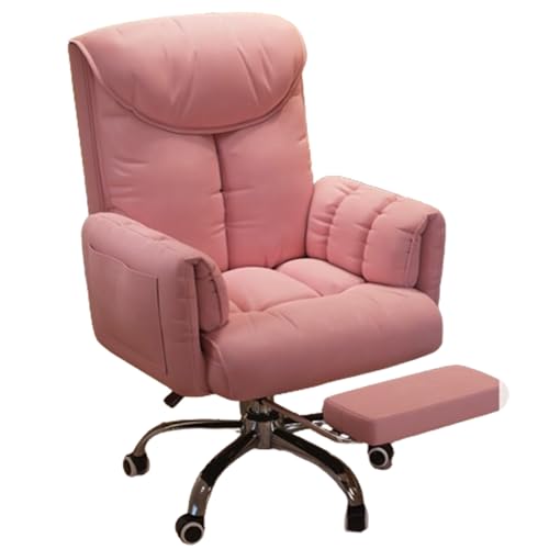 DGDHHSFJDJ Ergonomischer Büro-Gaming-Relaxsessel, Lazy Sofa für Schlafzimmer, Home-Office-Schreibtisch, Computerstuhl, Rückenlehne, Verstellbarer Sitz für Wohnzimmer von DGDHHSFJDJ