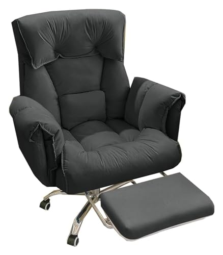 DGDHHSFJDJ Ergonomischer Bürostuhl mit hoher Rückenlehne, Lordosenstütze und drehbarem Design. Verstellbare Rückenlehne für Verschiedene Körpertypen/Grau/Grauer Wolf DGDHHSFJDJ Ergonomischer Bürostuhl mit hoher Rückenlehne, Lordosenstütze und drehbarem Design. Verstellbare Rückenlehne für Verschiedene Körpertypen/Grau/Grauer Wolf von DGDHHSFJDJ