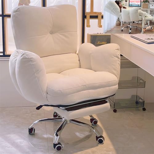 DGDHHSFJDJ Ergonomischer Computerstuhl, haustierfreundliche Stoffe, Akzentstühle, Computerstühle für Mädchenschlafsäle mit Fußstütze DGDHHSFJDJ Ergonomischer Computerstuhl, haustierfreundliche Stoffe, Akzentstühle, Computerstühle für Mädchenschlafsäle mit Fußstütze von DGDHHSFJDJ