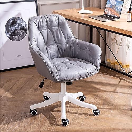 DGDHHSFJDJ Ergonomischer Drehstuhl – verstellbares PU-Leder mit Armlehnen und Rädern, gepolsterter Freizeitstuhl für Zuhause/Arbeitszimmer DGDHHSFJDJ Ergonomischer Drehstuhl – verstellbares PU-Leder mit Armlehnen und Rädern, gepolsterter Freizeitstuhl für Zuhause/Arbeitszimmer von DGDHHSFJDJ