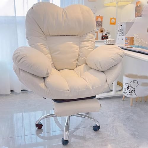 DGDHHSFJDJ Ergonomischer Gaming-Stuhl, 90°-130° verstellbar, Liegestuhl, Lazy Sofa für Schlafzimmer, für Home-Office-Computer-Arbeitszimmer, Rückenlehne, Verstellbarer Schreibtischsitz für Wohnzimmer von DGDHHSFJDJ