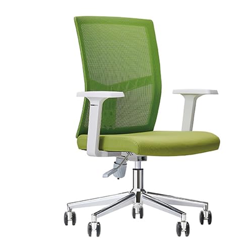 DGDHHSFJDJ Ergonomischer Netz-Bürostuhl mit Verstellbarer Lordosenstütze für Studium, Arbeit und Gaming, bequemer drehbarer Schreibtischstuhl für Wohn-, Schlafzimmer-, Hotel- und Esszimmer von DGDHHSFJDJ