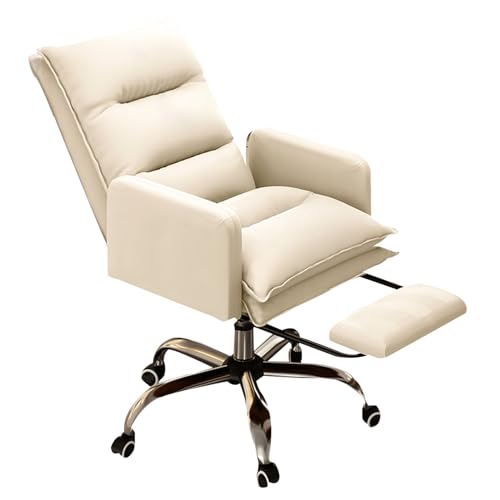 DGDHHSFJDJ Ergonomischer Schreibtischstuhl für das Homeoffice – Tech Cloth mit Verstellbarer Lendenwirbelstütze, drehbarer Schmink-/Computer-Arbeitsstuhl von DGDHHSFJDJ