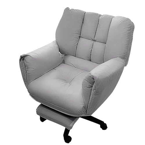DGDHHSFJDJ Ergonomischer Schreibtischstuhl für zu Hause, bequem, moderner Lazy-Sofa-Stuhl mit 360°-Drehrädern, mit einziehbarer Fußstütze DGDHHSFJDJ Ergonomischer Schreibtischstuhl für zu Hause, bequem, moderner Lazy-Sofa-Stuhl mit 360°-Drehrädern, mit einziehbarer Fußstütze von DGDHHSFJDJ