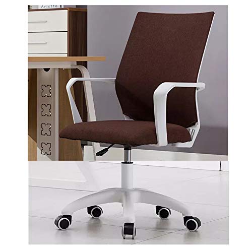 DGDHHSFJDJ Ergonomischer Zeichenstuhl mit festen Armlehnen und Schwammmatten. Computer-Arbeits-Büro-Schreibtischstuhl mit Rollen für Komfort und Unterstützung. Schönes graues Design von DGDHHSFJDJ