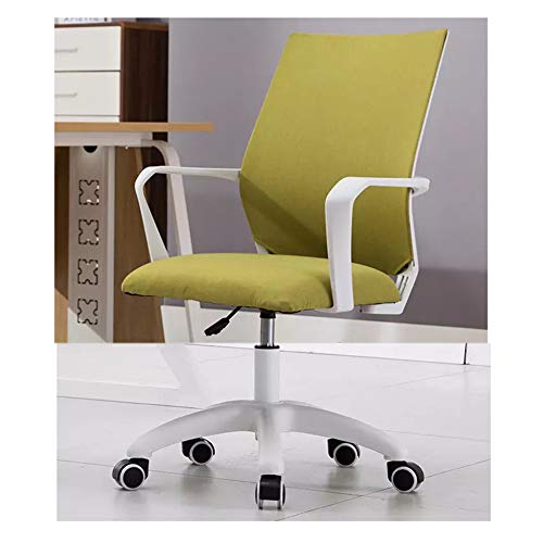 DGDHHSFJDJ Ergonomischer Zeichenstuhl mit festen Armlehnen und Schwammmatten. Computer-Arbeits-Büro-Schreibtischstuhl mit Rollen für Komfort und Unterstützung. Schönes graues Design von DGDHHSFJDJ