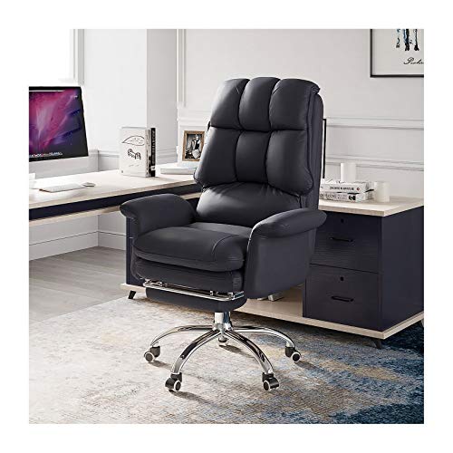 DGDHHSFJDJ Executive-Drehstuhl für den Schreibtisch mit PU-Leder, kommerzieller Liegestuhl für das Büro des Chefs für Gaming oder das Home Office von DGDHHSFJDJ