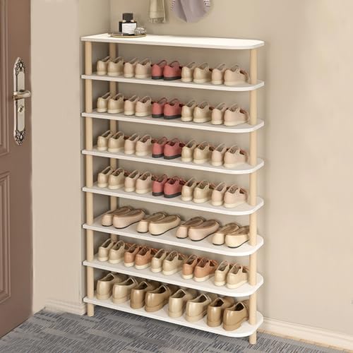 DGDHHSFJDJ Freistehendes Schuhregal aus Kiefernholz mit 5 Ebenen, schmale Aufbewahrung für Eingangsbereiche, Flure und Wohnungen DGDHHSFJDJ Freistehendes Schuhregal aus Kiefernholz mit 5 Ebenen, schmale Aufbewahrung für Eingangsbereiche, Flure und Wohnungen von DGDHHSFJDJ