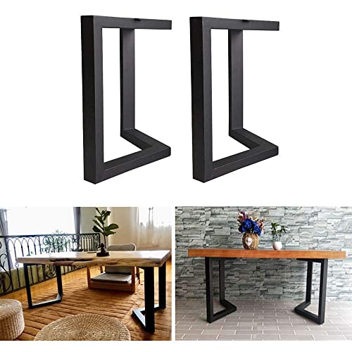 DGDHHSFJDJ Goldfarbene Couchtischbeine aus Metall im Industriestil, robuste DIY-Ersatzbeine für Esstisch, Schreibtisch oder Bank, Schwarze Metallbeine, Optionen 20 x 18 Zoll und 20 x 28 Zoll DGDHHSFJDJ Goldfarbene Couchtischbeine aus Metall im Industriestil, robuste DIY-Ersatzbeine für Esstisch, Schreibtisch oder Bank, Schwarze Metallbeine, Optionen 20 x 18 Zoll und 20 x 28 Zoll von DGDHHSFJDJ