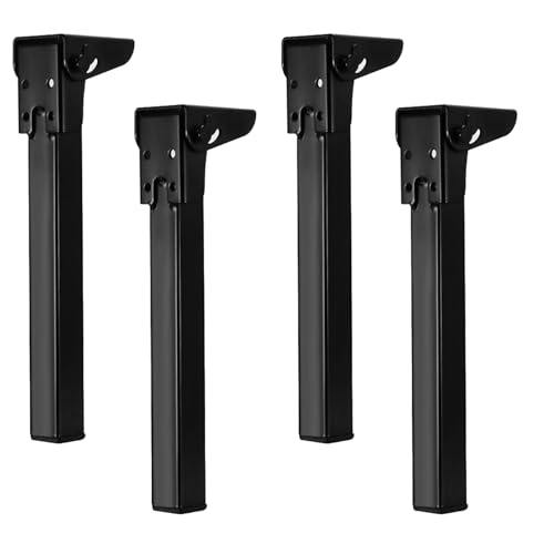 DGDHHSFJDJ Klappbare Tischbeine, 4er-Pack, rutschfest, mit Schrauben, für Küchenschränke, Sofas, Betten, Tische, Schränke und TV-Ständer. Vielseitiges und langlebiges Design DGDHHSFJDJ Klappbare Tischbeine, 4er-Pack, rutschfest, mit Schrauben, für Küchenschränke, Sofas, Betten, Tische, Schränke und TV-Ständer. Vielseitiges und langlebiges Design von DGDHHSFJDJ