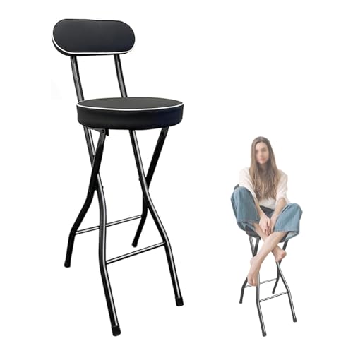 DGDHHSFJDJ Klappbarer Hocker in Thekenhöhe mit gepolstertem Kissen, Keine Montage erforderlich, 22/24/26 Zoll Küchenklappstuhl für Erwachsene, Bar, Party DGDHHSFJDJ Klappbarer Hocker in Thekenhöhe mit gepolstertem Kissen, Keine Montage erforderlich, 22/24/26 Zoll Küchenklappstuhl für Erwachsene, Bar, Party von DGDHHSFJDJ
