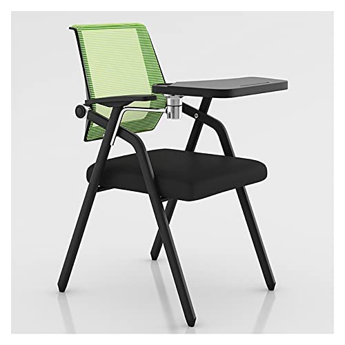 DGDHHSFJDJ Klassenzimmerstuhl mit angeschlossenem Schreibtisch, Netzrückenlehne, Tablet-Sessel mit gepolsterter Sitzfläche und Tablet-Armlehne für Rechtshänder von DGDHHSFJDJ