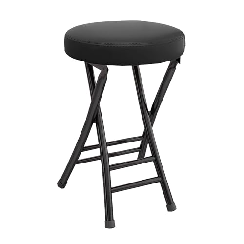 DGDHHSFJDJ Kleiner, runder Klapphocker für die Küche, Bar oder zum Camping im Freien. Platzsparender, Leichter, tragbarer, gepolsterter Klapphocker DGDHHSFJDJ Kleiner, runder Klapphocker für die Küche, Bar oder zum Camping im Freien. Platzsparender, Leichter, tragbarer, gepolsterter Klapphocker von DGDHHSFJDJ