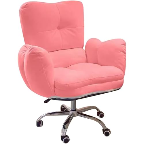 DGDHHSFJDJ Lazy Sofa Gaming-Bürostühle für Schlafzimmer, ergonomischer Liegestuhl, verstellbare Rückenlehne für Home-Office-Schreibtischcomputer (mit Fußstütze) von DGDHHSFJDJ