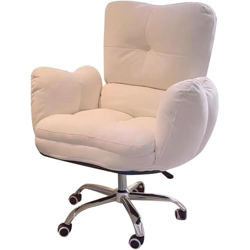 DGDHHSFJDJ Lazy Sofa Gaming-Relaxsessel für Schlafzimmer, ergonomische Lift-Sessel-Rückenlehne, verstellbares Home-Office-Computer-Arbeitszimmer (mit Fußstütze) von DGDHHSFJDJ