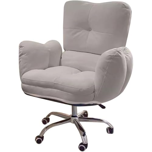 DGDHHSFJDJ Lazy Sofa Gaming-Relaxsessel für Schlafzimmer, ergonomische Lift-Sessel-Rückenlehne, verstellbares Home-Office-Computer-Arbeitszimmer (mit Fußstütze) von DGDHHSFJDJ