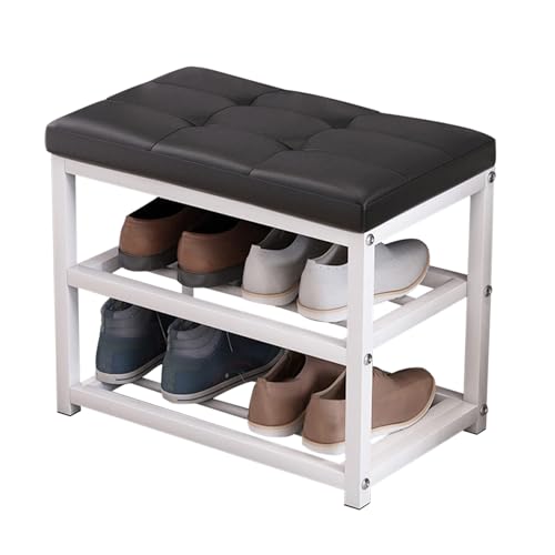DGDHHSFJDJ Moderne Schuhbank – Platzsparende Sitzgelegenheit & Ablage (150kg Tragkraft) für Flure, Korridore & Wohnzimmer von DGDHHSFJDJ