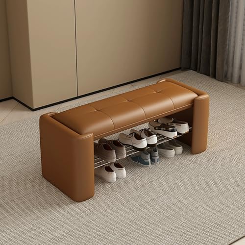 DGDHHSFJDJ Moderne Schuhregalbank für den Eingangsbereich mit gepolsterter Sitzfläche, Schuhaufbewahrung für den Flur, für Wohnzimmer und Schlafzimmer DGDHHSFJDJ Moderne Schuhregalbank für den Eingangsbereich mit gepolsterter Sitzfläche, Schuhaufbewahrung für den Flur, für Wohnzimmer und Schlafzimmer von DGDHHSFJDJ