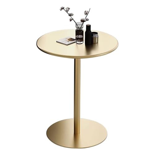 DGDHHSFJDJ Moderner, runder Bartisch in Gold – Stabiler Stehtisch mit Metallfuß – Elegantes Bistro-Design für Küchen, Außenbereiche und Kaffeebereiche DGDHHSFJDJ Moderner, runder Bartisch in Gold – Stabiler Stehtisch mit Metallfuß – Elegantes Bistro-Design für Küchen, Außenbereiche und Kaffeebereiche von DGDHHSFJDJ