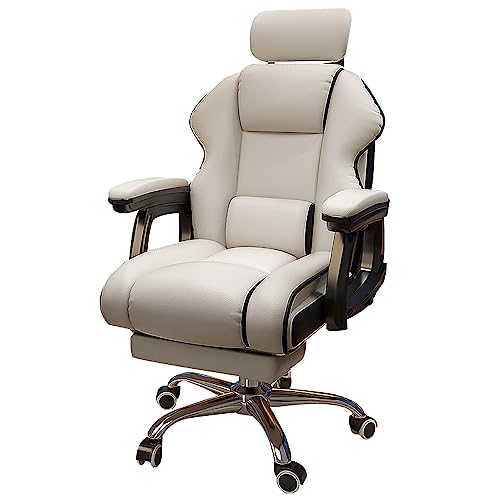 DGDHHSFJDJ Moderner Bürostuhl - Verstellbare hohe Rückenlehne mit 90°-135° Neigung, gepolstert und 360° drehbar, ergonomischer Computer-/Kosmetikstuhl DGDHHSFJDJ Moderner Bürostuhl - Verstellbare hohe Rückenlehne mit 90°-135° Neigung, gepolstert und 360° drehbar, ergonomischer Computer-/Kosmetikstuhl von DGDHHSFJDJ