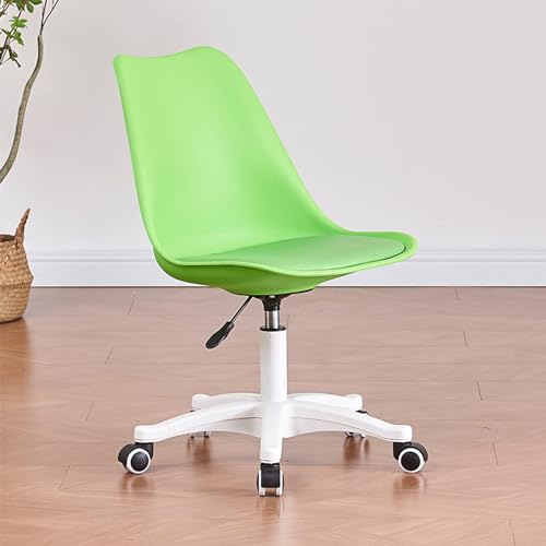 DGDHHSFJDJ Moderner ergonomischer Schreibtischstuhl aus Acryl mit 360°-Drehhöhenverstellung und Rollen von DGDHHSFJDJ