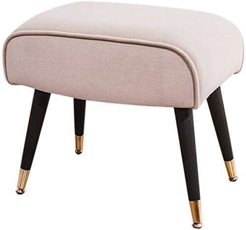 DGDHHSFJDJ Moderner rosa Fußhocker – europäische Stoffsofabank, stilvolle Frisiertisch-Fußstütze und Schuhwechselhocker für das Wohnzimmer, 52 x 33 x 45 cm – Elegante Wohnmöbel DGDHHSFJDJ Moderner rosa Fußhocker – europäische Stoffsofabank, stilvolle Frisiertisch-Fußstütze und Schuhwechselhocker für das Wohnzimmer, 52 x 33 x 45 cm – Elegante Wohnmöbel von DGDHHSFJDJ
