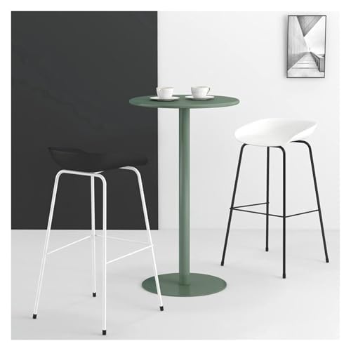 DGDHHSFJDJ Moderner runder Bartisch aus Metall – Cocktail- und Frühstücks-Bistro-Kneipentisch in Thekenhöhe zum Essen, Kaffeetrinken oder als Akzentdekoration DGDHHSFJDJ Moderner runder Bartisch aus Metall – Cocktail- und Frühstücks-Bistro-Kneipentisch in Thekenhöhe zum Essen, Kaffeetrinken oder als Akzentdekoration von DGDHHSFJDJ