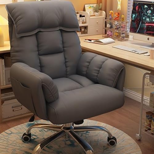 DGDHHSFJDJ Relaxsessel, ergonomisches Gaming- und Bürostuhl-Design mit Verstellbarer Rückenlehne. Mit Seitentaschen und Funktion als gemütliches Sofa für Schlafzimmer oder Wohnzimmer von DGDHHSFJDJ