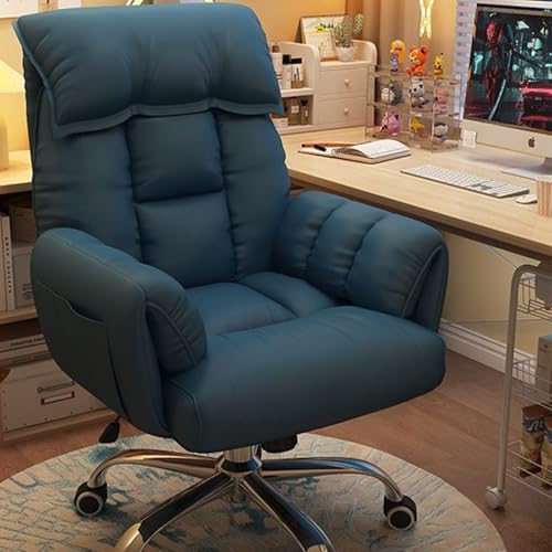 DGDHHSFJDJ Relaxsessel, ergonomisches Gaming- und Bürostuhl-Design mit Verstellbarer Rückenlehne. Mit Seitentaschen und Funktion als gemütliches Sofa für Schlafzimmer oder Wohnzimmer von DGDHHSFJDJ