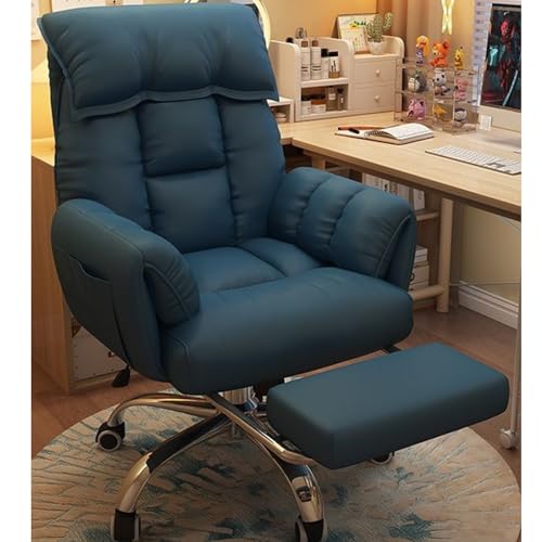 DGDHHSFJDJ Relaxsessel, ergonomisches Gaming- und Bürostuhl-Design mit Verstellbarer Rückenlehne. Mit Seitentaschen und Funktion als gemütliches Sofa für Schlafzimmer oder Wohnzimmer von DGDHHSFJDJ