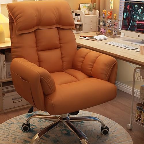 DGDHHSFJDJ Relaxsessel, ergonomisches Gaming- und Bürostuhl-Design mit Verstellbarer Rückenlehne. Mit Seitentaschen und Funktion als gemütliches Sofa für Schlafzimmer oder Wohnzimmer von DGDHHSFJDJ