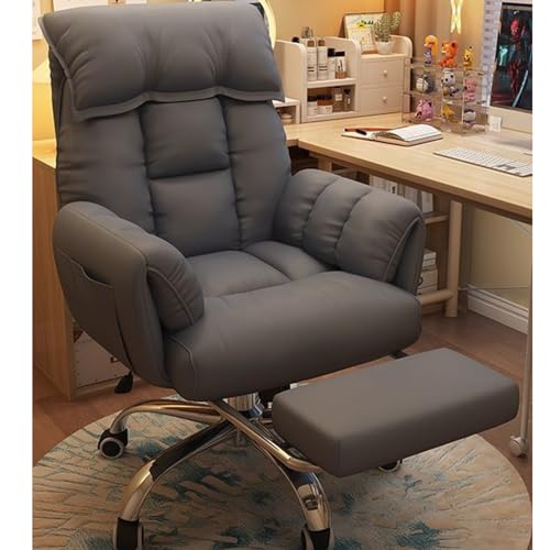 DGDHHSFJDJ Relaxsessel, ergonomisches Gaming- und Bürostuhl-Design mit Verstellbarer Rückenlehne. Mit Seitentaschen und Funktion als gemütliches Sofa für Schlafzimmer oder Wohnzimmer von DGDHHSFJDJ