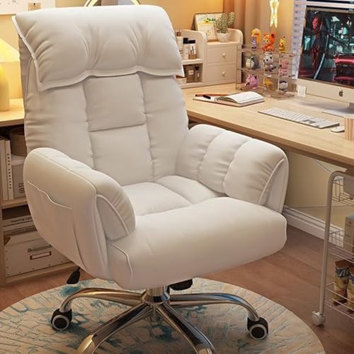 DGDHHSFJDJ Relaxsessel, ergonomisches Gaming- und Bürostuhl-Design mit Verstellbarer Rückenlehne. Mit Seitentaschen und Funktion als gemütliches Sofa für Schlafzimmer oder Wohnzimmer von DGDHHSFJDJ
