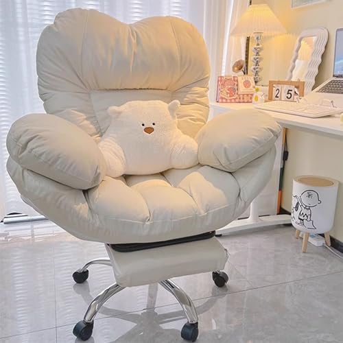 DGDHHSFJDJ Relaxsessel mit Liftfunktion, ergonomische Bürostühle, Lazy Sofa für Schlafzimmer, für Home-Office-Schreibtischcomputer, Rückenlehne aus technischen Stoffen von DGDHHSFJDJ