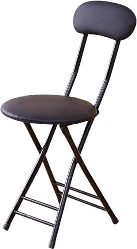 DGDHHSFJDJ Rosa 47 cm/18,5 Zoll Klappbarer Barhocker mit Rückenlehne – Runder gepolsterter Thekenhocker, tragbar für Küchen, Häuser und Gärten im Freien DGDHHSFJDJ Rosa 47 cm/18,5 Zoll Klappbarer Barhocker mit Rückenlehne – Runder gepolsterter Thekenhocker, tragbar für Küchen, Häuser und Gärten im Freien von DGDHHSFJDJ