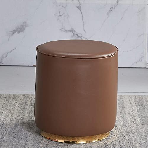 DGDHHSFJDJ Rosa Kunstleder Klappbarer Ottoman-Schminksessel mit Stauraum für Heimdekoration, Spielzeugkiste und Decke von DGDHHSFJDJ