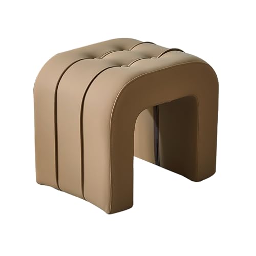 DGDHHSFJDJ Rosa Kunstleder Klappbarer Ottoman-Schminksessel mit Stauraum für Heimdekoration, Spielzeugkiste und Decke von DGDHHSFJDJ