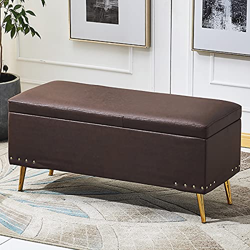 DGDHHSFJDJ Rosa Kunstleder Klappbarer Ottoman-Schminksessel mit Stauraum für Heimdekoration, Spielzeugkiste und Decke DGDHHSFJDJ Rosa Kunstleder Klappbarer Ottoman-Schminksessel mit Stauraum für Heimdekoration, Spielzeugkiste und Decke von DGDHHSFJDJ