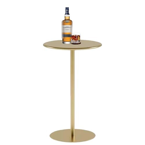 DGDHHSFJDJ Runder Bartisch aus Metall – Modernes Design in Thekenhöhe für Kneipen, Küchen und Wohnräume – Vielseitige Getränkeoberfläche im Bistro-Stil DGDHHSFJDJ Runder Bartisch aus Metall – Modernes Design in Thekenhöhe für Kneipen, Küchen und Wohnräume – Vielseitige Getränkeoberfläche im Bistro-Stil von DGDHHSFJDJ
