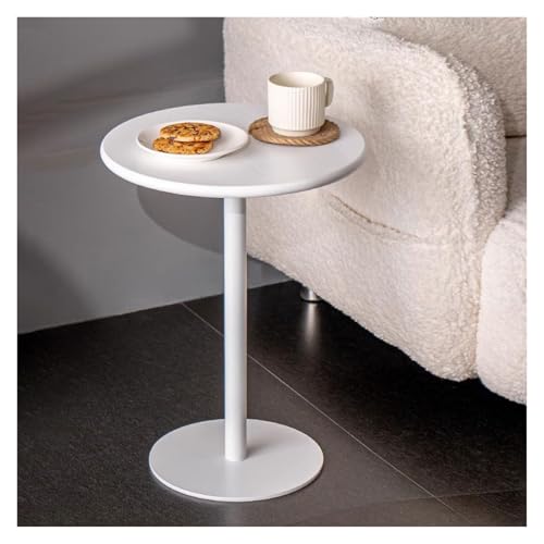 DGDHHSFJDJ Runder Bistrotisch, kleine Barhöhe, Kaffee- und Frühstückstisch, als Nachttisch, Sofa-Beistelltisch oder Pub-Esstisch für Café/Terrasse von DGDHHSFJDJ