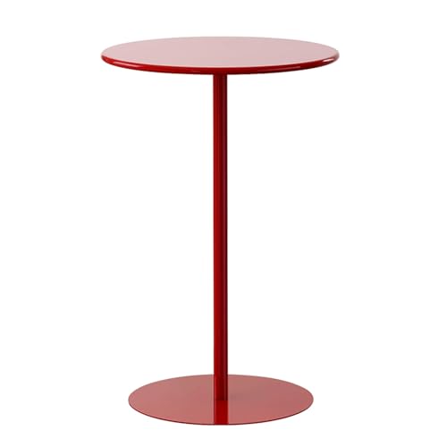 DGDHHSFJDJ Runder Bistrotisch in Barhöhe, für den Innen- und Außenbereich, Cocktailtisch mit Metallfuß, für die Küche, das Esszimmer und den gewerblichen Gebrauch, moderner High Top-Konferenztisch von DGDHHSFJDJ