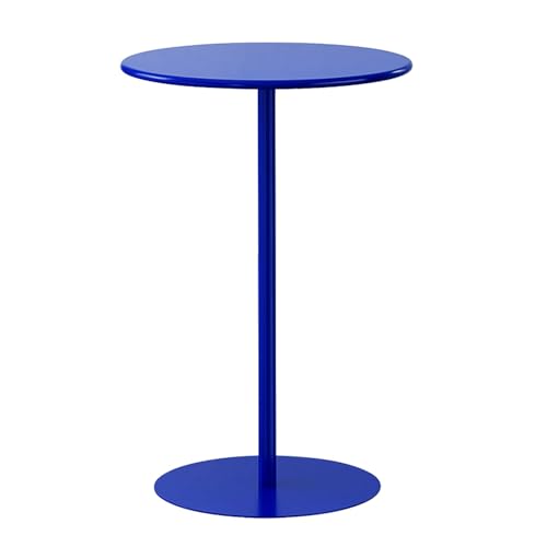 DGDHHSFJDJ Runder Bistrotisch in Barhöhe, für den Innen- und Außenbereich, Cocktailtisch mit Metallfuß, für die Küche, das Esszimmer und den gewerblichen Gebrauch, moderner High Top-Konferenztisch von DGDHHSFJDJ