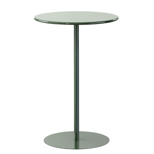DGDHHSFJDJ Runder Bistrotisch in Barhöhe, für den Innen- und Außenbereich, Cocktailtisch mit Metallfuß, für die Küche, das Esszimmer und den gewerblichen Gebrauch, moderner High Top-Konferenztisch von DGDHHSFJDJ